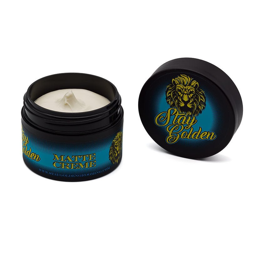Stay Golden Matte Cream Blauw 120ml - KOOS • alles voor je haar