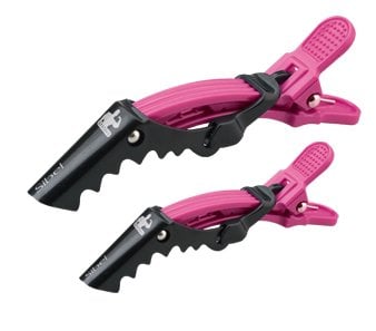 Strong 2Xl+2S Verdeelclips Roze Met Gelede Bek Sibel - KOOS • alles voor je haar