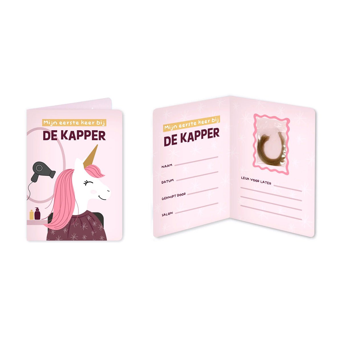 Tiny Pixel Haarlok Kaarten 24st Assorti - KOOS • alles voor je haar