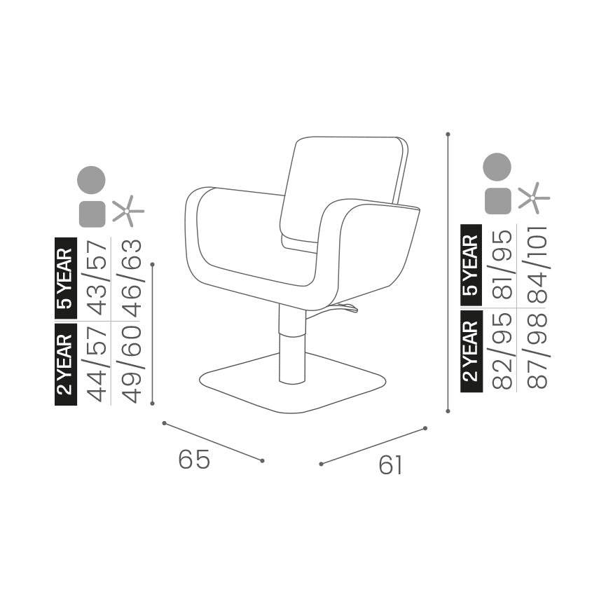 SA Friseurstuhl Venus
