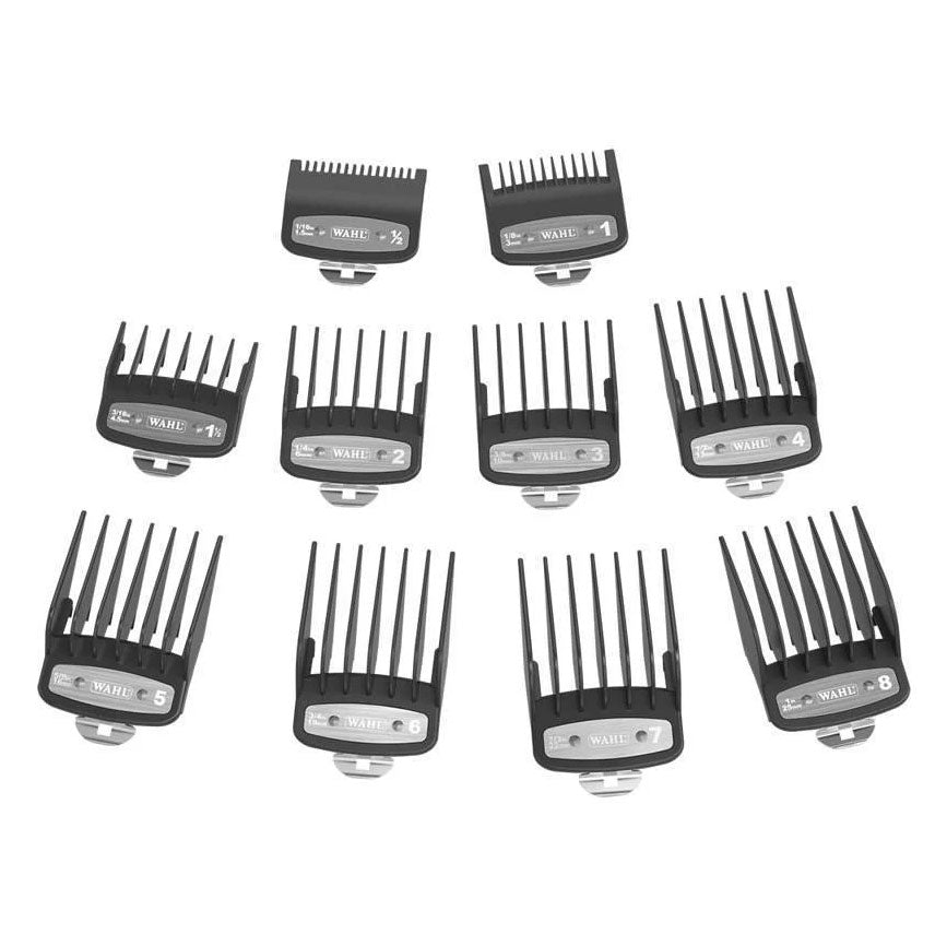 Ensemble de 10 peignes à accessoires Wahl Premium en sachet