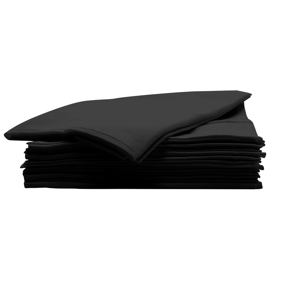 Wegwerp Handdoek Absorb & Dry 40x80cm Zwart 50st - KOOS • alles voor je haar