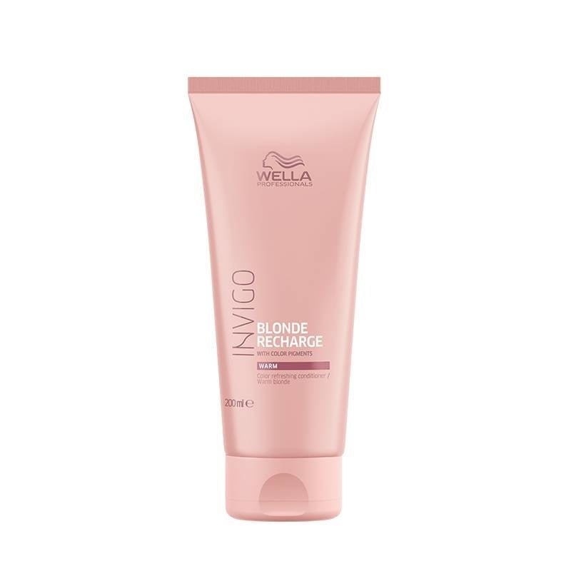 Wella Invigo Color Recharge Warm Blonde Conditioner 200ml - KOOS • alles voor je haar