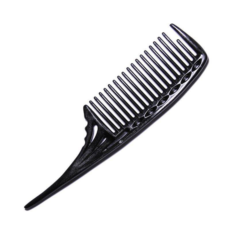 Y.S. Park Handvatkam Lange Grove Tanden 220mm Zwart YS-603 - KOOS • alles voor je haar