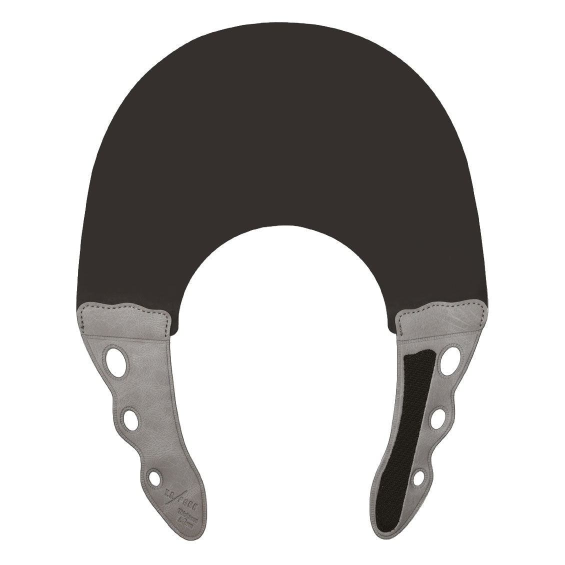 Y.S. Park Knipkraag Natuurrubber Zwart/Grijs 1.2mm - KOOS • alles voor je haar