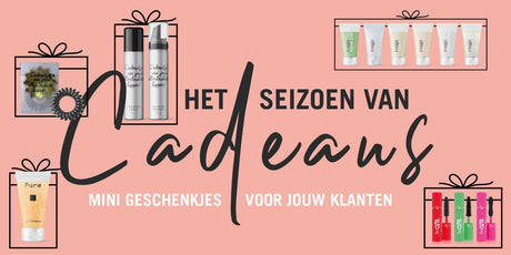 Het seizoen van cadeaus: mini geschenkjes voor jouw klanten! - Koosvanderbeek.nl