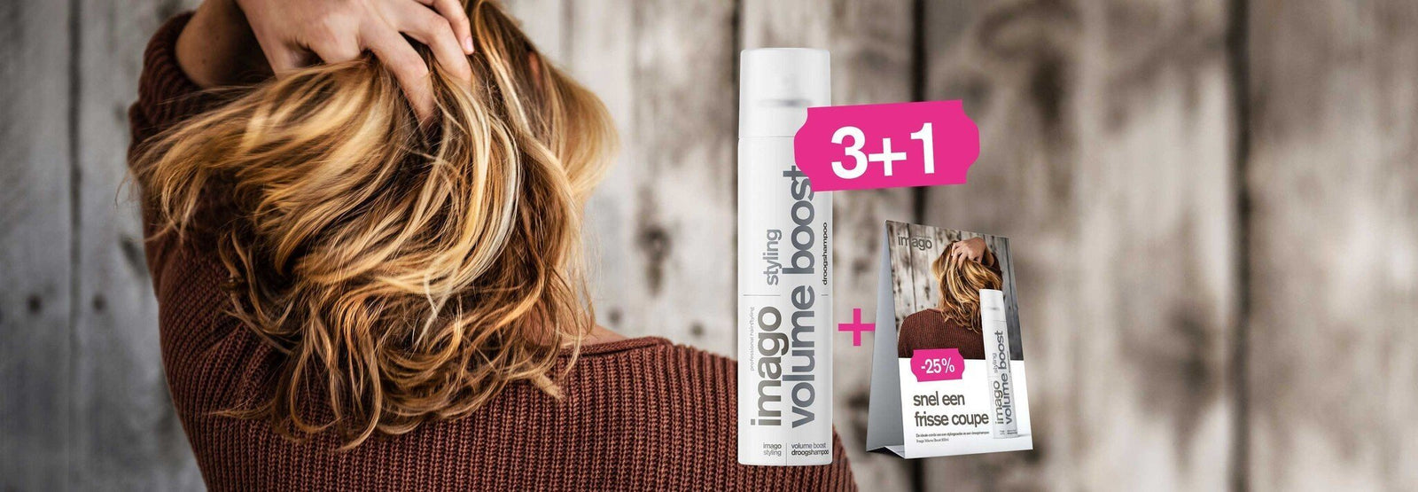 Product van de maand december: Imago Volume Boost - KOOS • alles voor je haar