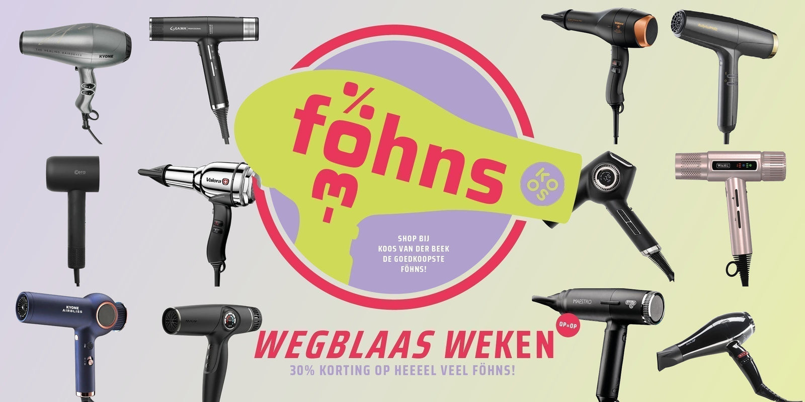 Föhn kopen - beste modellen - KOOS - alles voor je haar