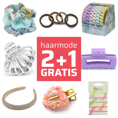 Haarmode: 2+1 assorti