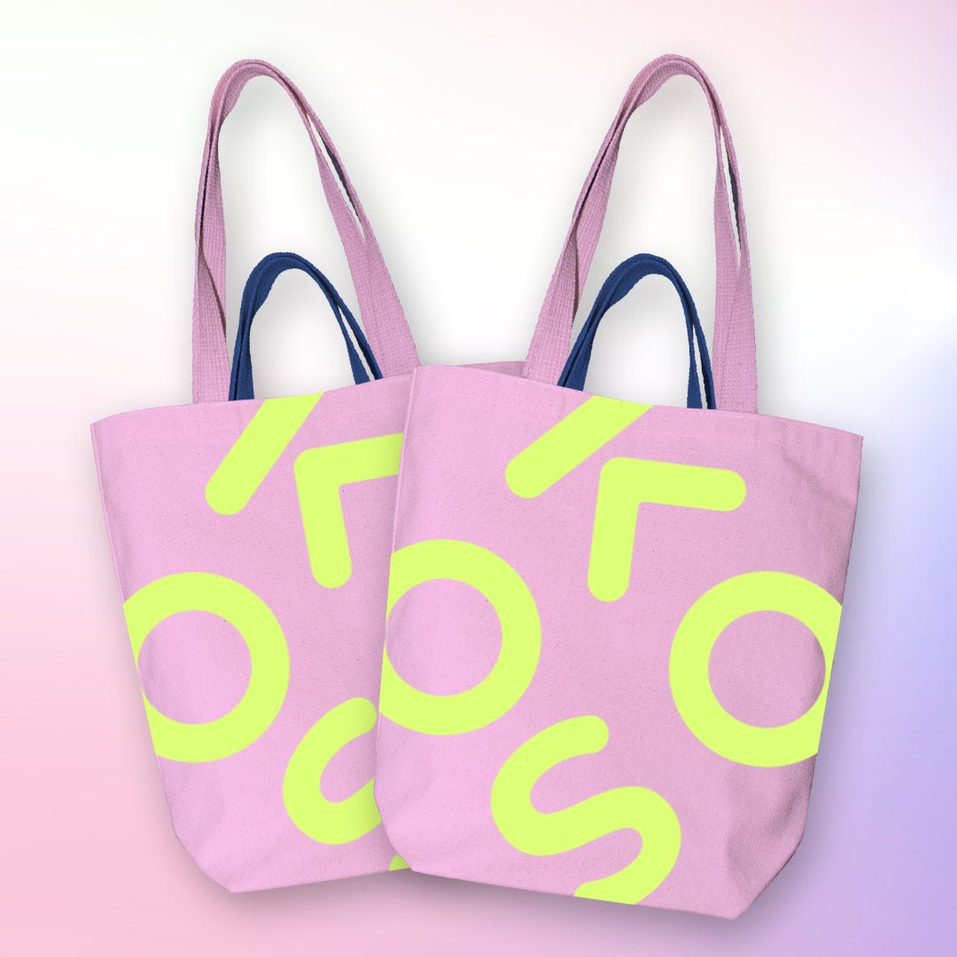 2x KOOS Jubileum Tas ROZE - KOOS • alles voor je haar