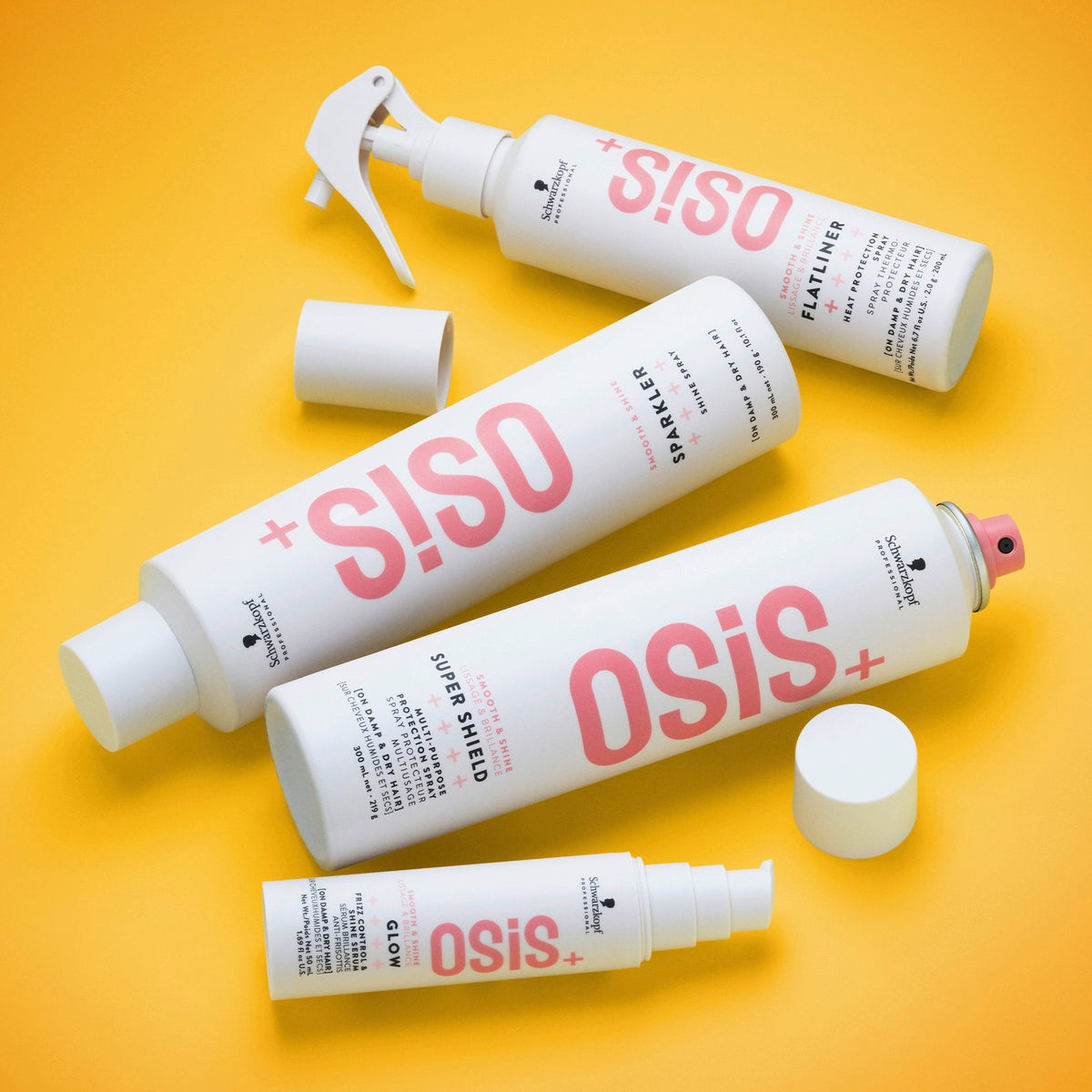 Schwarzkopf Osis+ Flatliner Heat Protection Spray 200ml