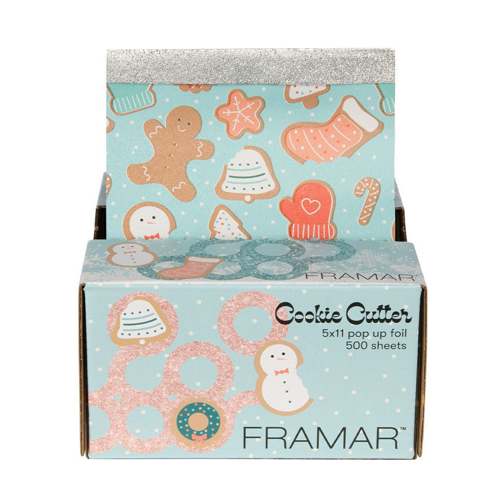 Emporte-pièces Framar en aluminium gaufré, format pop-up, 500 pièces
