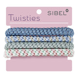 Sibel Twisties Haarelastiekjes 4st