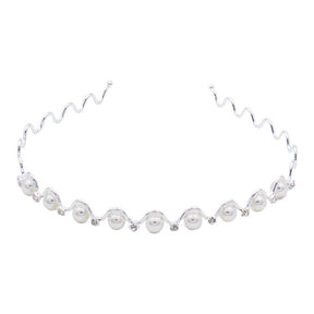 A&A Haarband Mirabella Parel/Zilver - KOOS • alles voor je haar