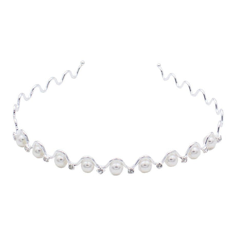 A&A Haarband Mirabella Parel/Zilver - KOOS • alles voor je haar