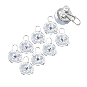 A&A Haarclips Strass 8st - KOOS • alles voor je haar