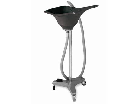 Alteq Wasbak 5509 Zwart RVS Statief Pedaal - KOOS • alles voor je haar