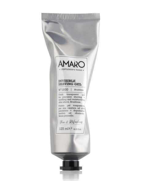 Amaro Invisible Shaving Gel 125ml - KOOS • alles voor je haar