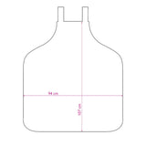 Trend Design Verfschort Nano Oversize Zwart