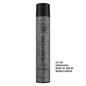 Barbertime Hairspray Extra Strong 400ml - KOOS • alles voor je haar