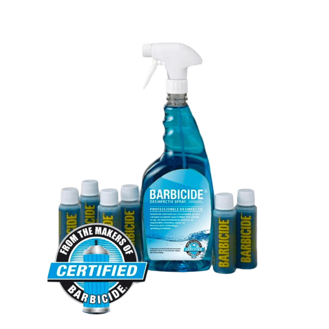 Barbicide Desinfectie Bullets & Spray - KOOS • alles voor je haar