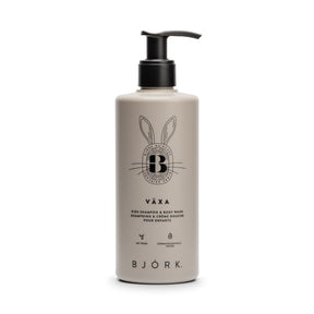 Bjork Vaxa Kids Shampoo & Body Wash 300ml - KOOS • alles voor je haar