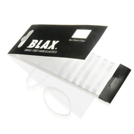 Blax Elastiek 4mm Transparant 8st - KOOS • alles voor je haar