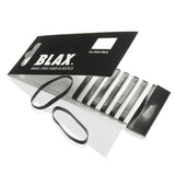 Blax Elastiek 4mm Zwart 8st - KOOS • alles voor je haar