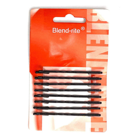 Blend-rite Haarschuifjes 6,5cm Lang Bruin - KOOS • alles voor je haar