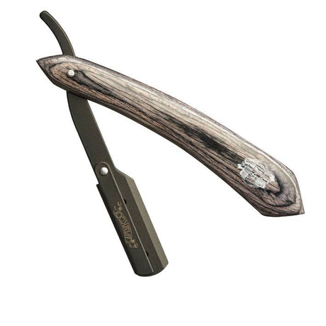 Captain Cook Klapmes Houten Handvat Enkel Black - KOOS • alles voor je haar
