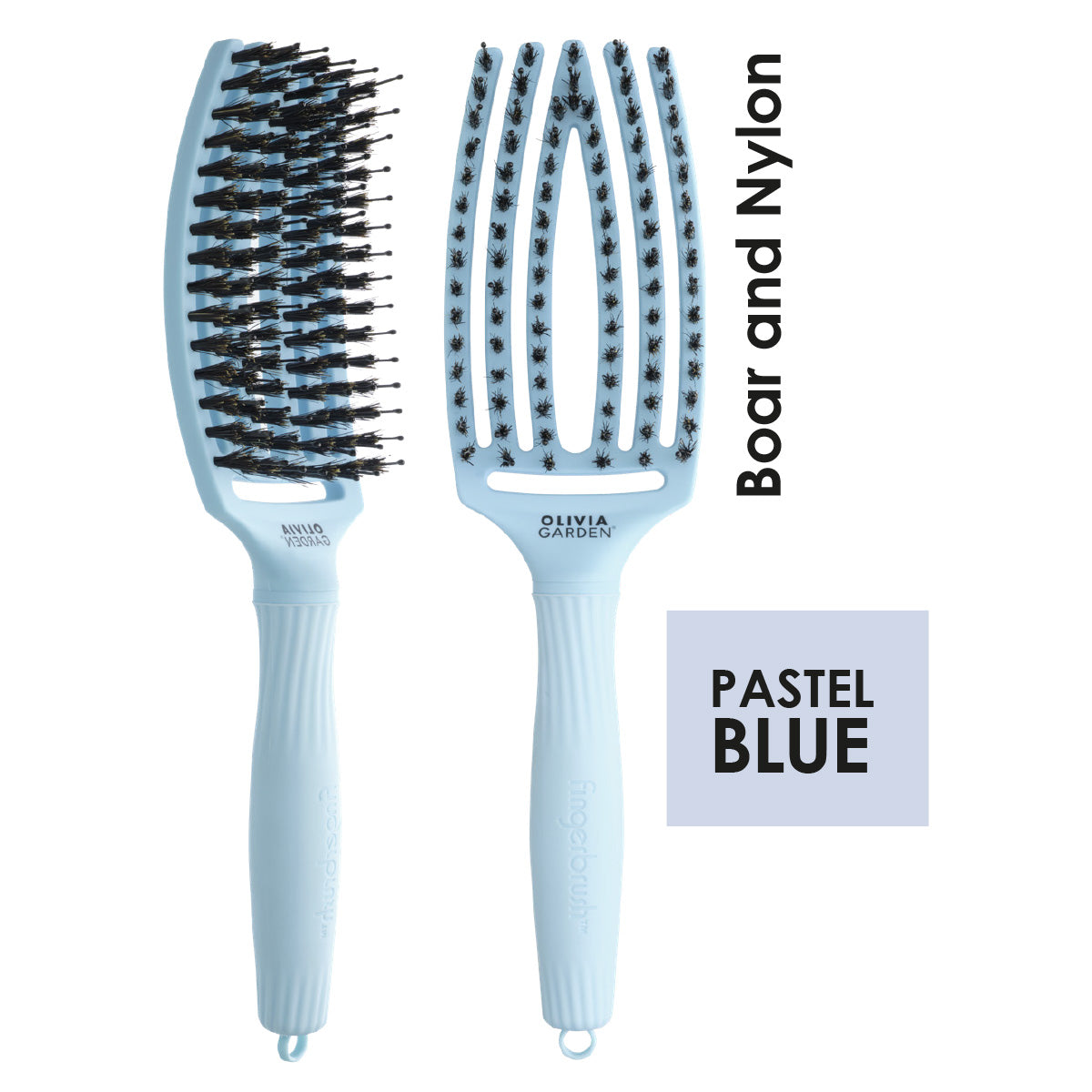 Brosse à doigts Olivia Garden M Care Édition Iconic Love