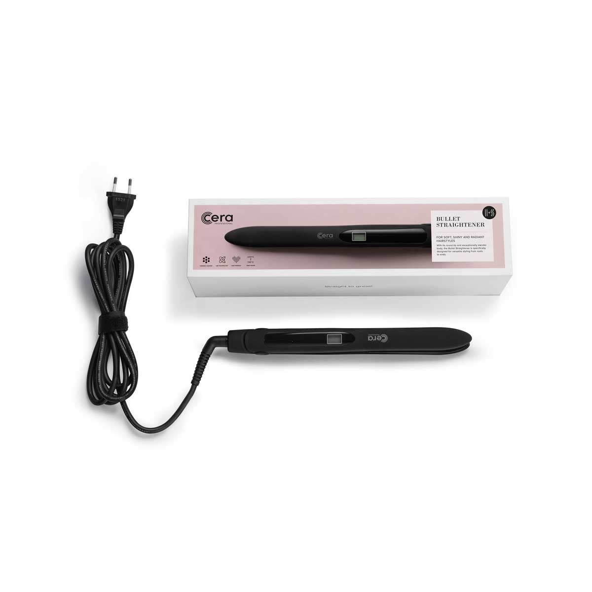 Cera Bullet Straightener Stijltang - KOOS • alles voor je haar