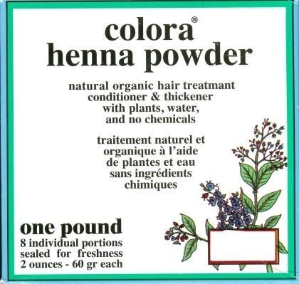 Colora Henna Kleurpoeder Economy Pack 8x60g - KOOS • alles voor je haar