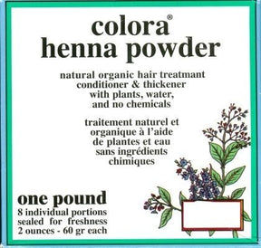 Colora Henna Kleurpoeder Economy Pack 8x60g - Koosvanderbeek.nl - Colora Henna - Haarverf