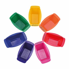 Comair Rainbow Mini Set Verfbakjes 7 Stuks - KOOS • alles voor je haar