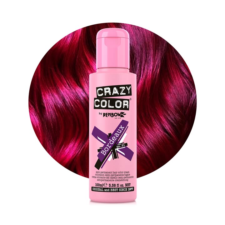 Crazy Color Semi-Permanent Hair Color Cream 100ml - KOOS • alles voor je haar