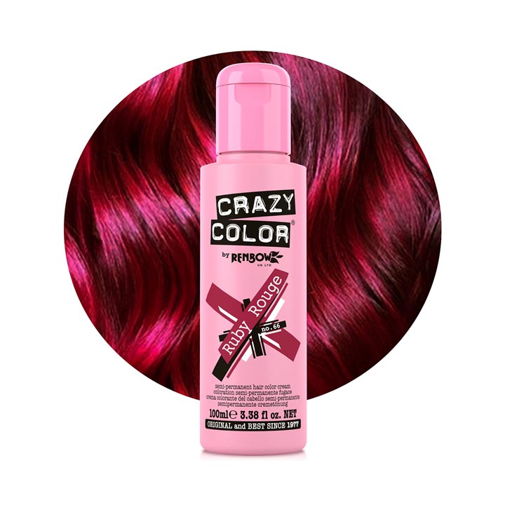 Crazy Color Semi-Permanent Hair Color Cream 100ml - KOOS • alles voor je haar