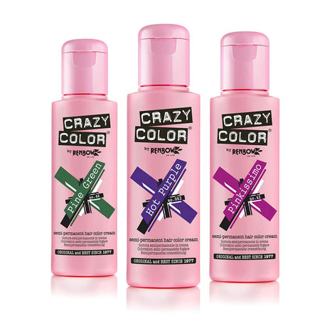Crazy Color Semi-Permanent Hair Color Cream 100ml - KOOS • alles voor je haar