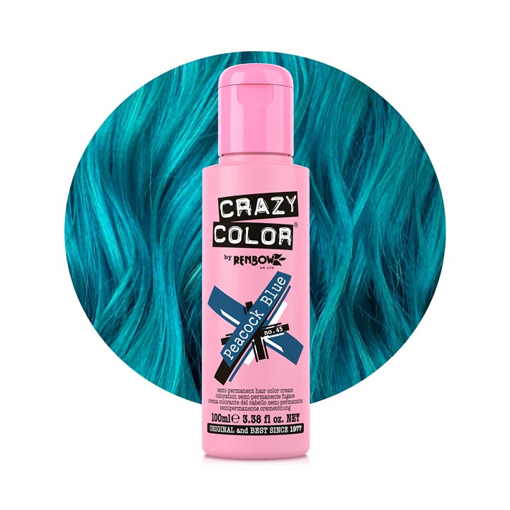 Crazy Color Semi-Permanent Hair Color Cream 100ml - KOOS • alles voor je haar