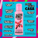 Crazy Color Semi-Permanent Hair Color Cream 100ml - KOOS • alles voor je haar
