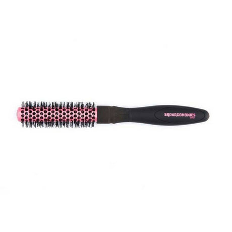 Denman Squargonomics M = 25mm Zwart/Pink - Koosvanderbeek.nl - Denman - Haarborstels