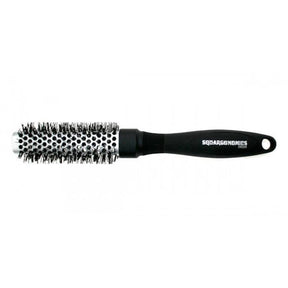 Denman Squargonomics M = 25mm Zwart/Zilver - KOOS • alles voor je haar