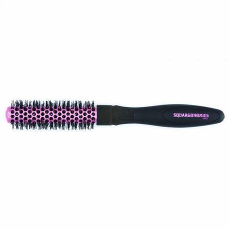 Denman Squargonomics S = 20mm Zwart/Pink - KOOS • alles voor je haar
