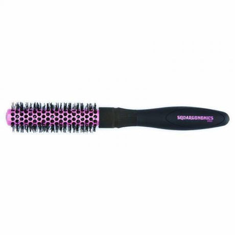 Denman Squargonomics S = 20mm Zwart/Pink - Koosvanderbeek.nl - Denman - Haarborstels