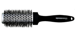 Denman Squargonomics Xl = 43 Mm Zwart/Zilver - KOOS • alles voor je haar