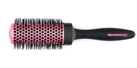 Denman Squargonomics XL = 43mm Zwart/Pink - KOOS • alles voor je haar