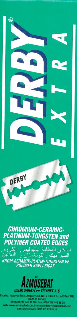 Derby Platinum Razor Blades Green 20 x 5st. - KOOS • alles voor je haar