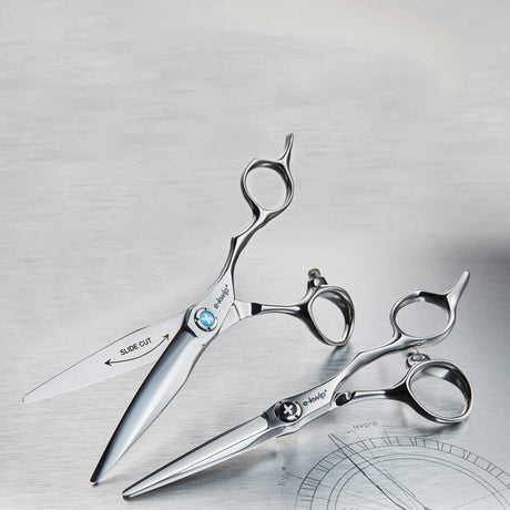 E - Kwip Schaar Set TEC 1 5.5 + TEC 2 6.0 - Koosvanderbeek.nl - E - kwip - Kappersschaar