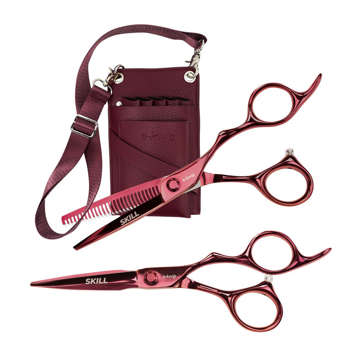 E-Kwip Skill Set Burgundy - KOOS • alles voor je haar