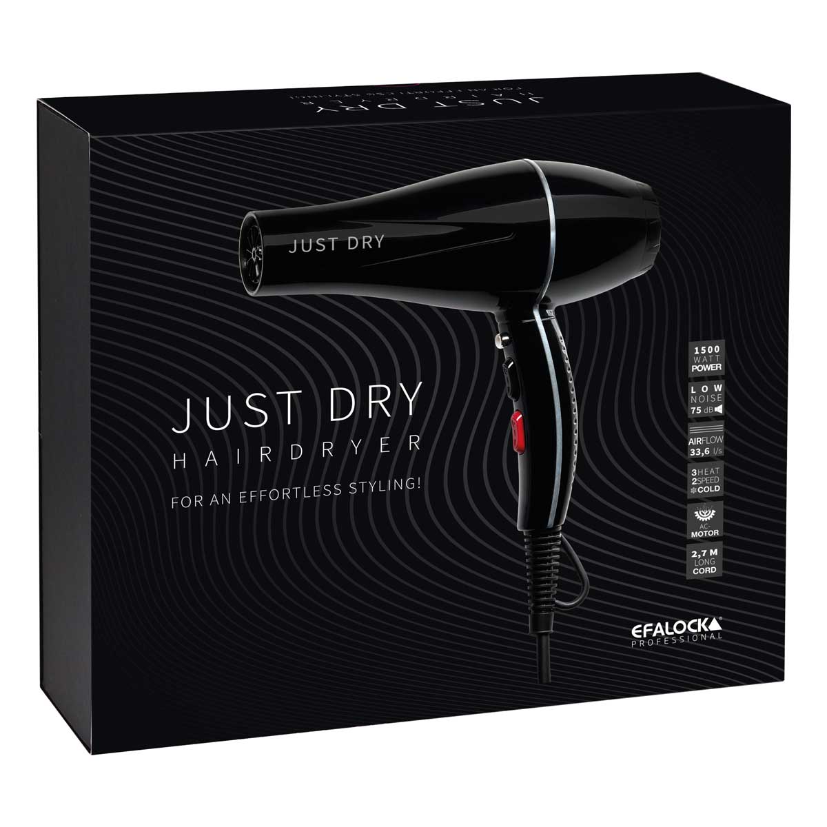 Efalock Just Dry Fohn 1500W - KOOS • alles voor je haar